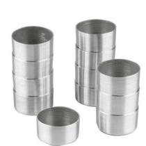 Forma Pão de mel N0 Fundo Fixo Alumínio 12 Unidades Envio Imediato