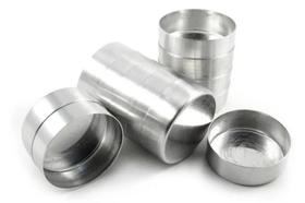 Forma Pão De Mel N3 Kit Com 6 Unidades Em Alumínio 7,5cm