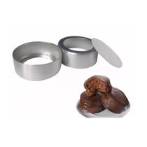 Forma Pão De Mel Nº3 Fundo Falso (5,2x2,0cm) - 12 Un