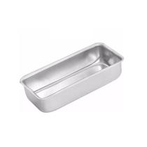 Forma Pão Padaria Retangular 1 Litro Alumínio Forma Pão Padaria Retangular 1 Litro Alumínio