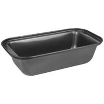 Forma Pão Retangular 25Cm Aço Carbono Plaza Forma Pão Retangular 25Cm Aço Carbono Plaza