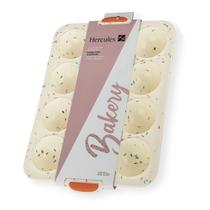 Forma Para 12 Muffins Silicone 358x246mm Hercules Uc131-12 C