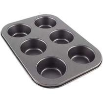 Forma Para Assar 06 Cupcakes Antiaderente