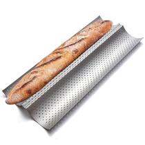 Forma para Baguete KITESSENSU Antiaderente para Assar Pão Francês Forma para Baguete KITESSENSU Antiaderente para Assar Pão Francês