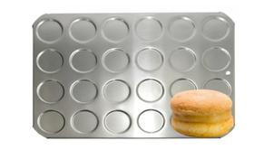 Forma Para Bem Casado Redondo 24 Cavidades Em Alumínio