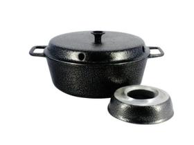 Forma Para Bolo Craqueada Com Cone Alumínio Fundido 22cm Forma Para Bolo Craqueada Com Cone Alumínio Fundido 22cm