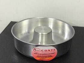 Forma para bolo e pudim Conica em aluminio 24cm