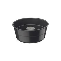 Forma para Bolo e Pudim Tramontina Alumínio Antiaderente Starflon Preto 20 cm 1,5 L
