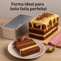 Forma para bolo fatia perfeita 30 Forma para bolo fatia perfeita 30