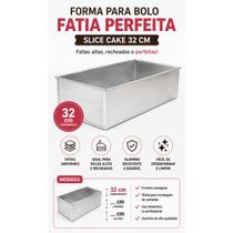 Forma para Bolo Fatia Perfeita 32cm Slice Cake em Alumínio Forma para Bolo Fatia Perfeita 32cm Slice Cake em Alumínio