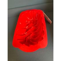 Forma Para Bolo Pão de Silicone Antiaderente Retangular Trançado C1945 Forma Para Bolo Pão de Silicone Antiaderente Retangular Trançado C1945