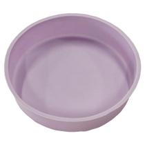 Forma para Bolo Redonda em Silicone Lilás - Quanhe