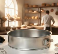 Forma Para Bolos e Tortas 27cm INOX Forma Para Bolos e Tortas 27cm INOX