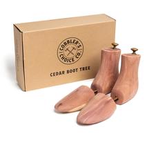 Forma para Bota Cobbler's Choice em Cedro, Média, com Biqueira Dividida Forma para Bota Cobbler's Choice em Cedro, Média, com Biqueira Dividida