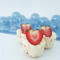 Forma para Chocolate com Silicone Copo Mousse 2 11g Ref. 9409 BWB 1unid