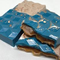 Forma para Chocolate com Silicone Tablete 3D 250g Cod. 9891 BWB Forma para Chocolate com Silicone Tablete 3D 250g Cod. 9891 BWB