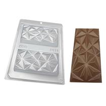 Forma para Chocolate com Silicone Tablete Triângulo 250g Cod. 9911 BWB Forma para Chocolate com Silicone Tablete Triângulo 250g Cod. 9911 BWB