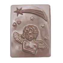 Forma para Chocolate Placa Anjinho 175g Molde Acetato Simples Cod. 184 BWB Forma para Chocolate Placa Anjinho 175g Molde Acetato Simples Cod. 184 BWB