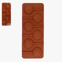 Forma Para Chocolate Silicone Pirulitos Sortidos - TINGS