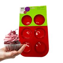 Forma Para Cupcake 6 Cavidades 26,5x17,5x2,6cm Prime Chef