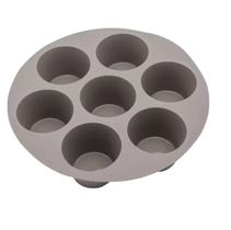 Forma Para Cupcake 7 Cavidades Ideal Para Air Fryer Em Silicone Forma Para Cupcake 7 Cavidades Ideal Para Air Fryer Em Silicone