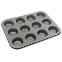 Forma para Cupcake Antiaderente 12 Cavidades.