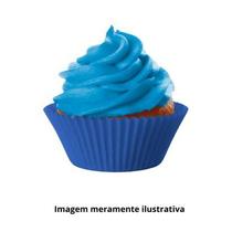 Forma Para Cupcake N0A Azul Escuro c/ 45Un Dafesta