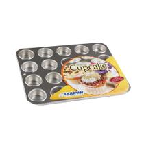 Forma Para Cupcake Pequeno Com 20 Cavidades Em Alumínio - Doupan