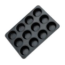 Forma Para Cupcakes Cookies Antiaderente Teflon 12 Cavidades