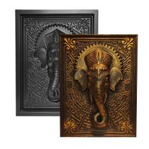 Forma Para Decoração Elefante Tromba POL- D0826 50x37,5cm - Decorativas