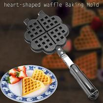 Forma Para Fazer Waffle Coração No Fogão Em Alumínio Fundido