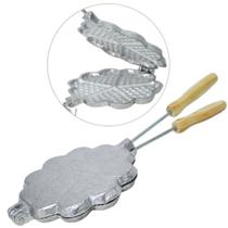 Forma Para Fazer Waffle Waffer Em Casa Profissional Aluminio Forma Para Fazer Waffle Waffer Em Casa Profissional Aluminio