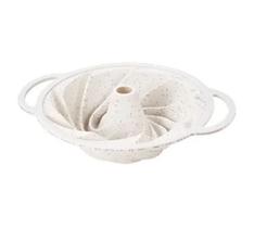 Forma para Flan Mimo SN23293 Silicone Branco com Alça Forma para Flan Mimo SN23293 Silicone Branco com Alça