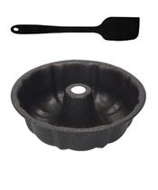 Forma para Flan Pudim bolo cone no meio com espatua Forma para Flan Pudim bolo cone no meio com espatua