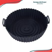 Forma Para Fritadeira Air Fryer Em Silicone Flexível Lavável