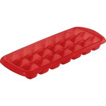 Forma Para Gelo Bebidas Vermelha Em Plástico Resistente Forma Para Gelo Bebidas Vermelha Em Plástico Resistente