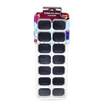 Forma para Gelo de Silicone 14 cubos - belakaza