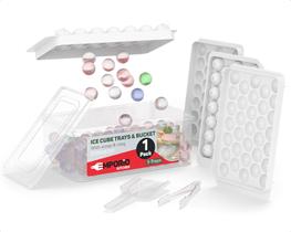 Forma para Gelo Emporio Kitchen com 33 Esferas Redondas, Livre de BPA