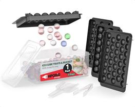 Forma para Gelo Emporio Kitchen Redonda Livre de BPA com 33 Esferas