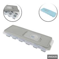 Forma Para Gelo Silicone 26x9cm com Tampa Color - Tudo em Caixa