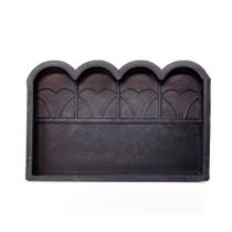 Forma Para Guia Meio De Jardim 4 Ondas 42X25X5 Gme Formas