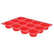 Forma para Mini Bolinhos 12 Divisões em Silicone Uny Home