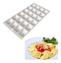 Forma Para Mini Pastel Vento Recheado Ravioli 24 Cavidades Forma Para Mini Pastel Vento Recheado Ravioli 24 Cavidades