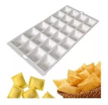 Forma Para Modelar Ravioli Mini Pasteis Massa 24 Cavas - Dona Cotta