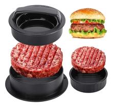 Forma Para Moldar Hamburguer Recheado 3 Em 1 Noite De Lanche Forma Para Moldar Hamburguer Recheado 3 Em 1 Noite De Lanche