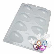 Forma para Ovo de Páscoa 150g Ref. 3624 SP 703 - 5 formas - BWB Embalagens Forma para Ovo de Páscoa 150g Ref. 3624 SP 703 - 5 formas - BWB Embalagens