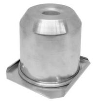 Forma Para Panetone Trufado Com Tampa - Metasa - Alumínio Forma Para Panetone Trufado Com Tampa - Metasa - Alumínio