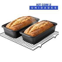 Forma para Pão e Bolo Inglês Antiaderente Aço Carbono Relobraz