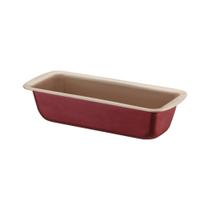 Forma para Pão e Bolo Tramontina Brasil 26 cm Antiaderente Vermelho Forma para Pão e Bolo Tramontina Brasil 26 cm Antiaderente Vermelho
