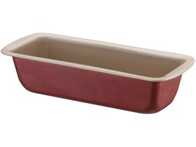 Forma para Pão e Bolo Tramontina Brasil Vermelha em Alumínio com Revestimento Antiaderente 22cm 1,2L Forma para Pão e Bolo Tramontina Brasil Vermelha em Alumínio com Revestimento Antiaderente 22cm 1,2L